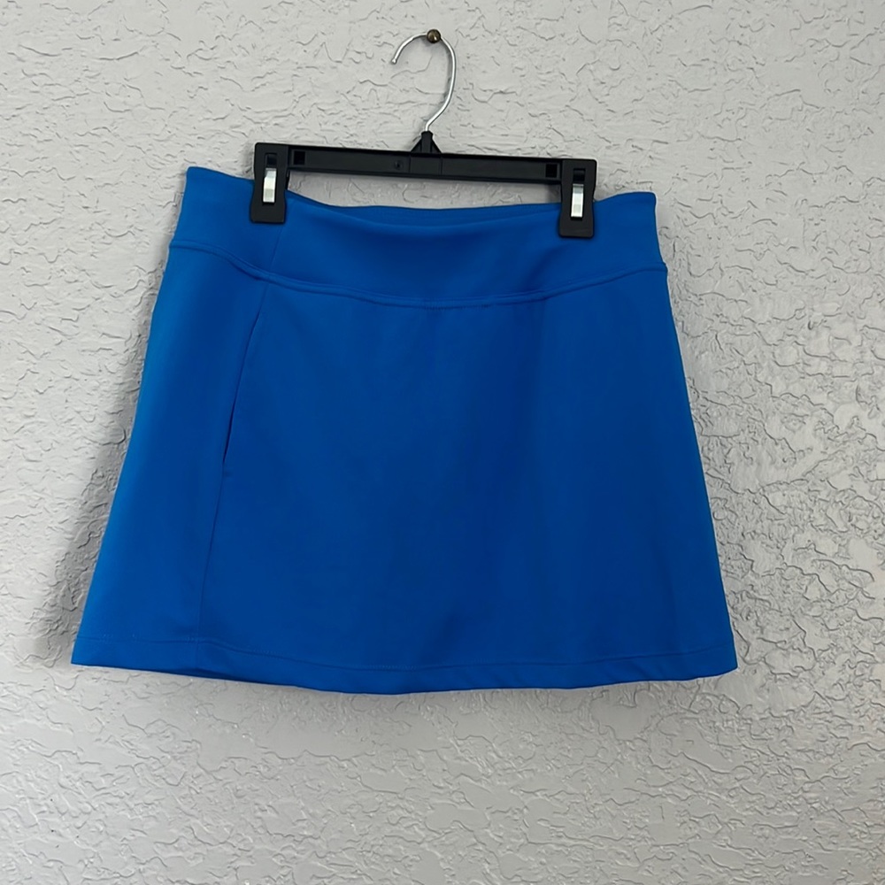 pga tour blue tennis athletic skirt